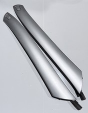 A Säulenabdeckung Zierleiste SET Silber Dachgepäckträger Mercedes Benz R170 SLK