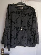 La Bass  Sehr schöner warmer Kuschel-Überwurf -Gr. 52-54- Perf. Lagenlook-Teil