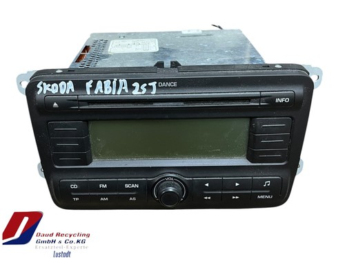 Skoda fabia radio - fabia, 5j