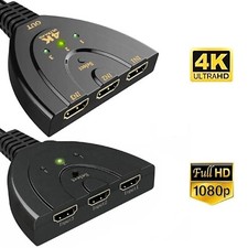 3 in 1 out HDMI Switch Adapter