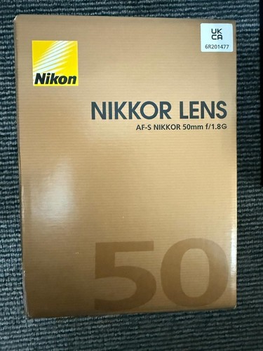 Nikon nikkor objektiv 50 - af-s,