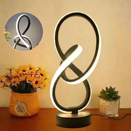 Led tischlampe spiral - led,