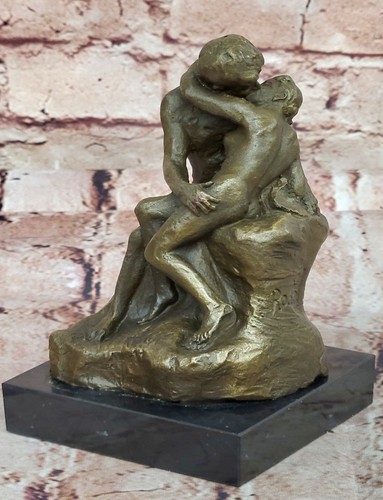 Vintage bronze der kuss - der,