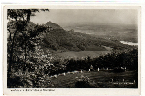 Ansichtskarte petersberg - ansichtskarte,