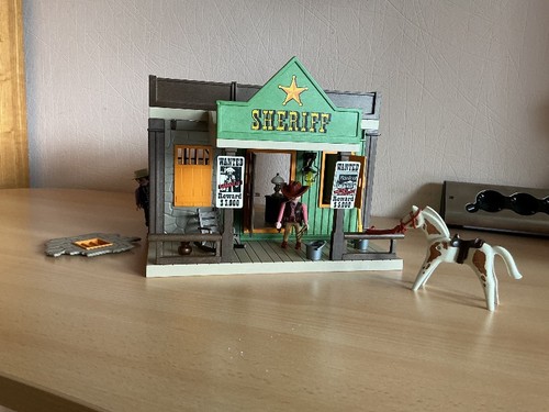 Playmobil western sheriff - western,
