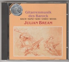 CD Gitarrenmusik des Barock - Sanz, Bach, Sor, Weiss ... - Julian Beam Guitar