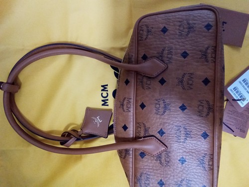 Mcm aren bag - bag, leder