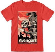 Avengers Stylised Poster T-Shirt AVE07972TSC