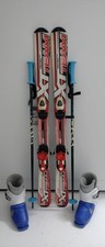 Kinder Ski Set Techno Pro 110 cm cm+Schuhe Gr.35 neue Stöcke, Service.