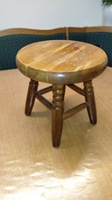 alter Hocker, Schemel massiv