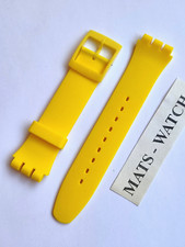 SWATCH+ORIGINALBAND SILIKON+NEW GENT+ASUOJ700 YELLOW REBEL+NEU/NEW
