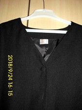 Schwarze Bluse/Jacke in Größe 46!