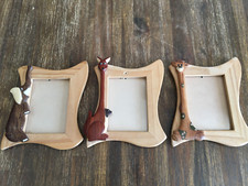 Bilderrahmen Tiere für Kinderfotos Kinderzimmer 3 Stück 7x10cm *gut