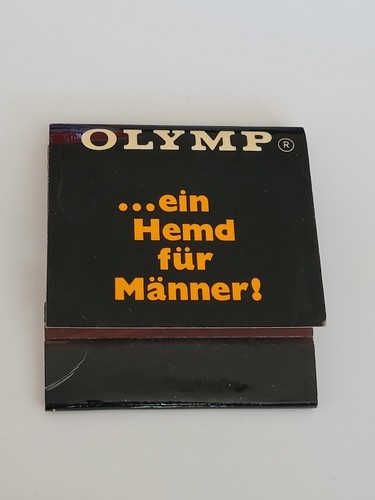 Streichholzheftchen olymp - streichholzheftchen,,