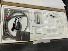 KWC EVE  Küchenarmatur- Spültischarmatur mit Licht in weiß-matt,  glacier white