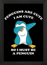 Cooler tanzender Pinguin