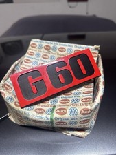 Volkswagen Golf Mk2 Rallye Kühlergrill Emblem G60 GTI VW REPRO