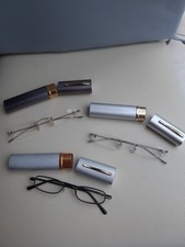 Lesebrille  Konvolut  Metallgestelle  Minibrillen mit Einstecketuis