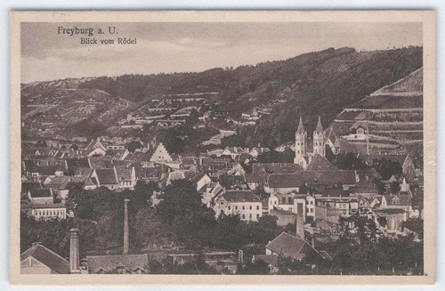 Ansichtskarte freyburg d - ansichtskarte, a.d