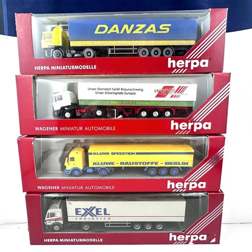 Herpa lkw sattelzug man 4 - herpa, mb