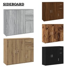 Sideboard Home Aufbewahrung Beistellschrank Schrank Highboard Ingenieurholz vidaXL