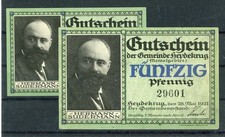 Heydekrug 25 + 50 Pfennig Notgeld .......................................2/28338