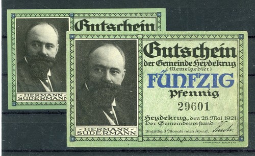 Heydekrug 50 pfennig - heydekrug,
