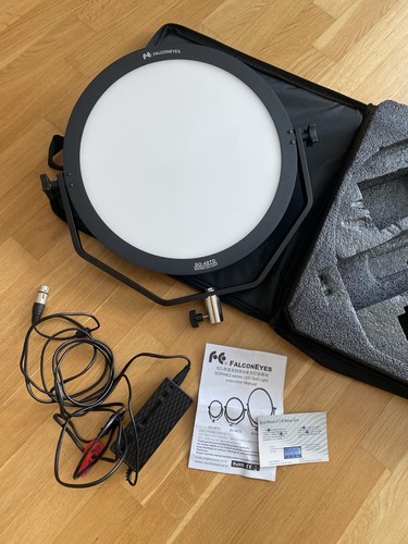 Led foto video leuchte falcon - leuchte,