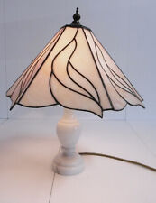 Tiffany Tischlampe Tiffanystil Tischleuchte Lampe Leuchte Top 70er Sockel Rar 