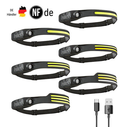 Stirnlampe cob led kopflampe - stirnlampe, cob+led
