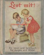 Lest mit. Ein Lese- und Spielbuch für Jungen und Mädel, Illustrationen von Lotte