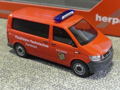Herpa t6 bus - 1/87, feuerwehr