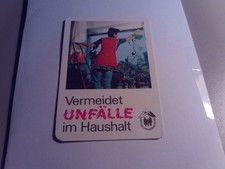 Alter kleiner Taschenkalender 1983 Staatliche Versicherung DDR Unfälle Haushalt