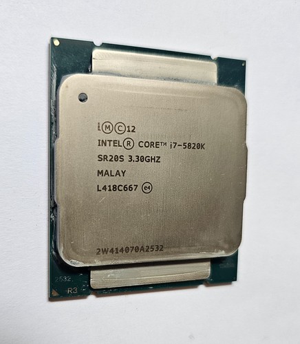 Intel core 5820k - core, 6c/12t