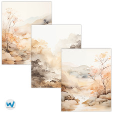 Neutrale Aquarell Natur