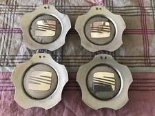 4x 15“ Alufelgendeckel Nabendeckel Felgendeckel Seat Ibiza 6L 6L0601149F