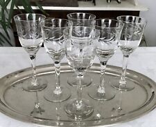 Antik Gläser 6x Jugendstil