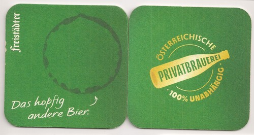 Freistädter bier bierdeckel - freistädter,