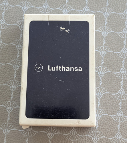 Lufthansa skat kartendeck - lufthansa,
