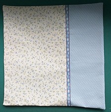 Rosen Kissenbezug, Kissen Hülle, Westfalenstoff, blau Sofakissen 30 x 30 cm