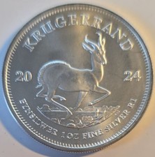 1 Unze 999 Feinsilber Krügerrand 2024 prägefrisch  !!Aktuelle Preisanpassung!!