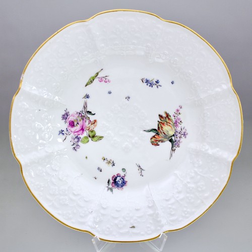 Meissen 1750 speiseteller - meissen,