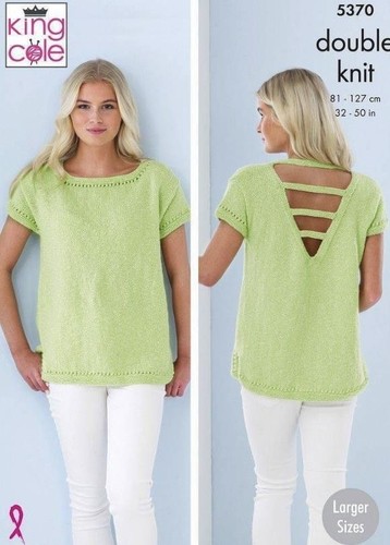 King cole strickmuster tops - king, dk