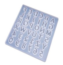 kleine Silikonform Buchstaben