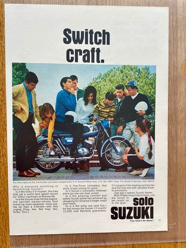1967 suzuki hustler 250ccm - hustler,