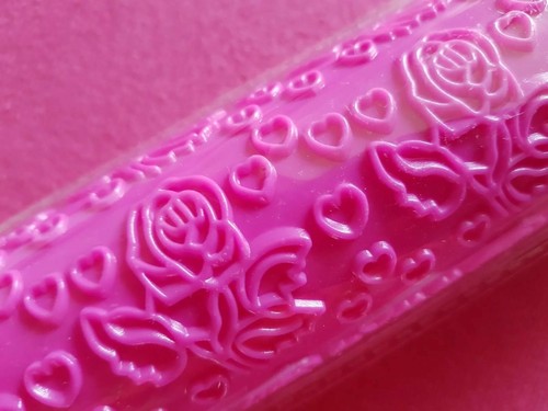 Prägerolle pink rollstab - prägerolle,