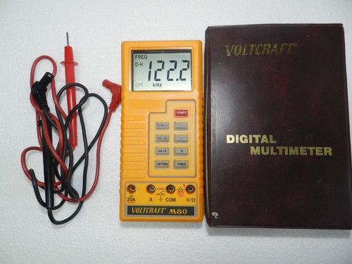 Voltcraft digital multimeter - voltcraft,