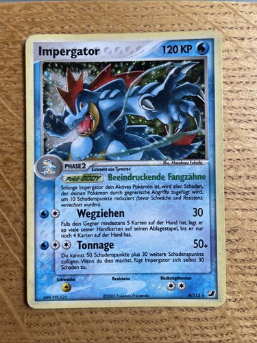 Pokémon karte impergator - karte, –