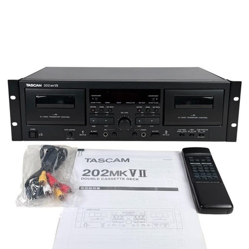 Tascam 202mkvii dual - tascam,