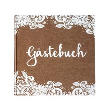 Gästebuch Kraft mit weißer